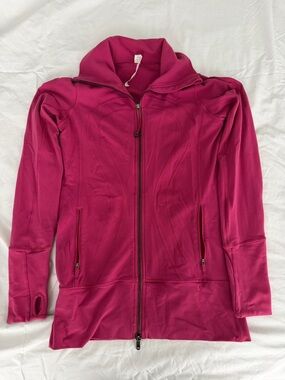 lululemon athletica Magenta Full-Zip Jacket